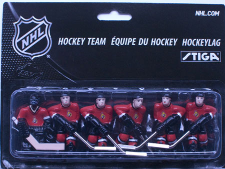 Stiga Table Hockey Ottawa Senators Team Players