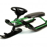 Front View of the Stiga FSR Snowracer Sled 73-4135-09