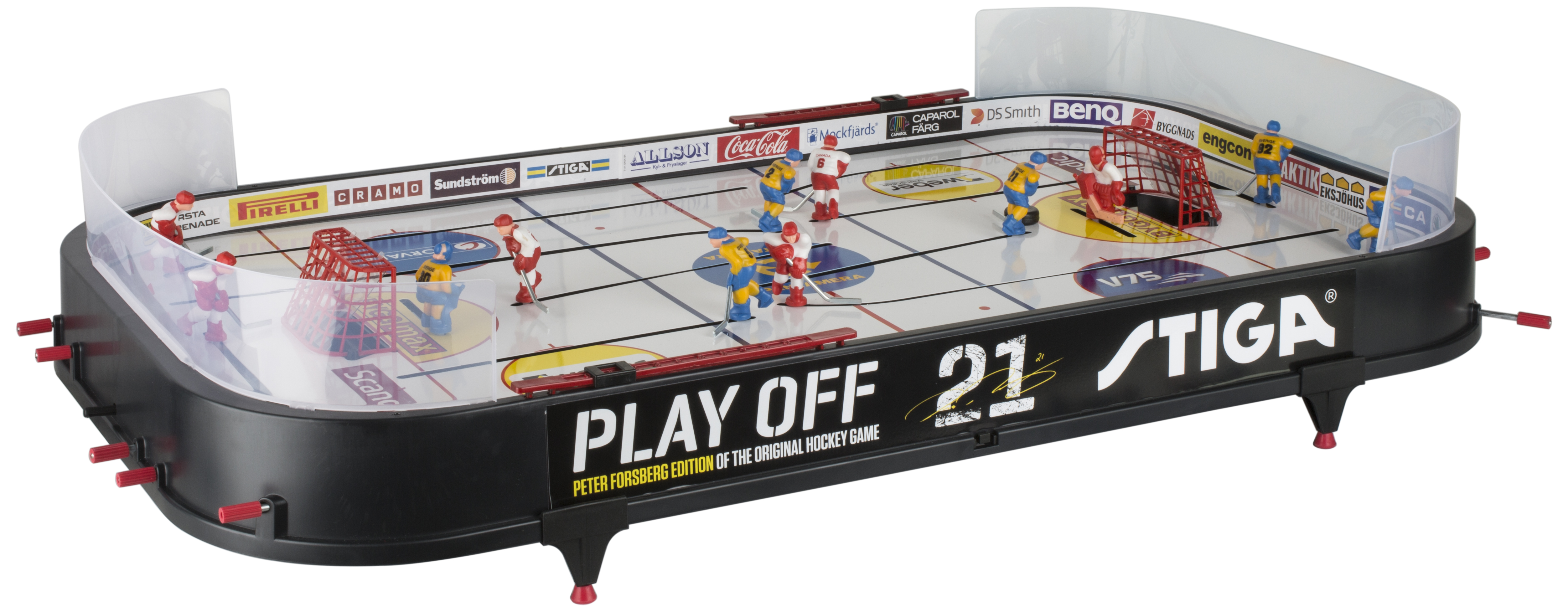 Stiga NHL Stanley Cup Table Top Rod Hockey Game, 37-in