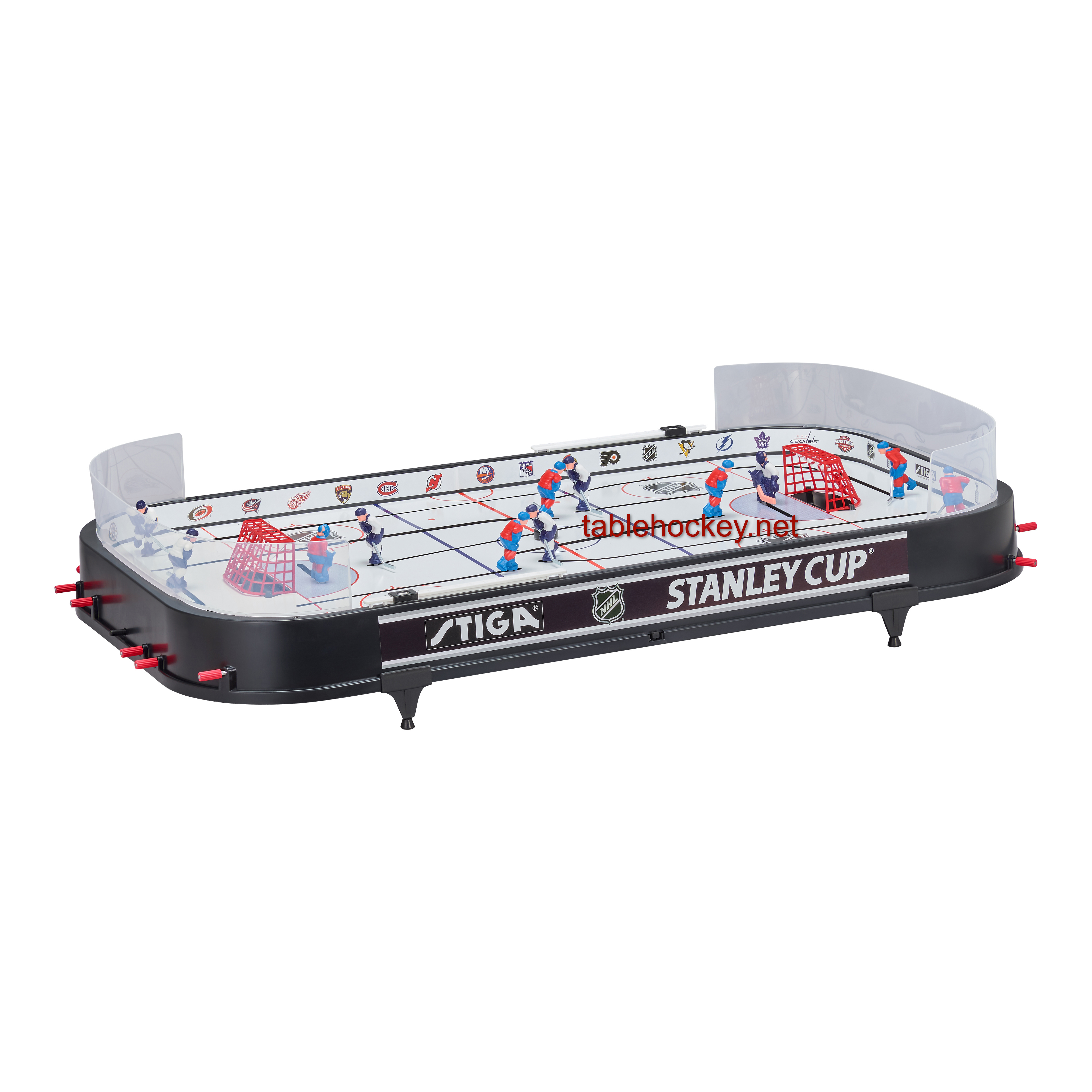 Stiga table hockey rubber rod handle BLACK 3-pack 7111-9015-00 