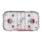 top view of Stiga Stanley Cup 3T Table Hockey Game